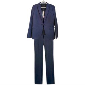 Banana Republic long and lean blazer and Logan trouser pants suit set size 2 NWT